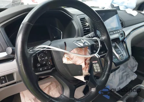 2018 Honda Odyssey Elite из США, поврежденный, VIN 5FNRL6H94JB048754